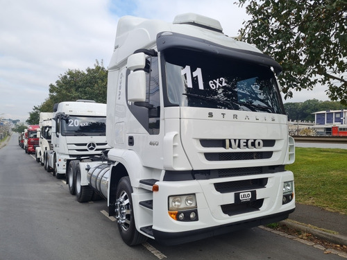 Imagem 11 de 19 de Iveco Stralis 460 6x2 Ano 2011 Teto Alto Sem Arla E S10