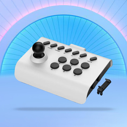 Arcade Rocker Game Joystick Para Consola De Blanco Negro