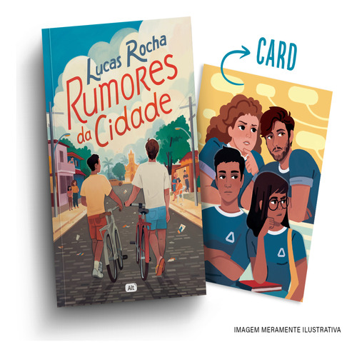 Livro Rumores Da Cidade + Brinde (card)