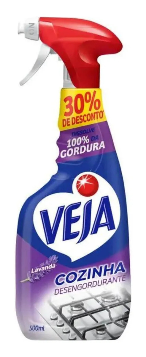 Limpador Desengordurante Cozinha Lavanda 500ml Veja