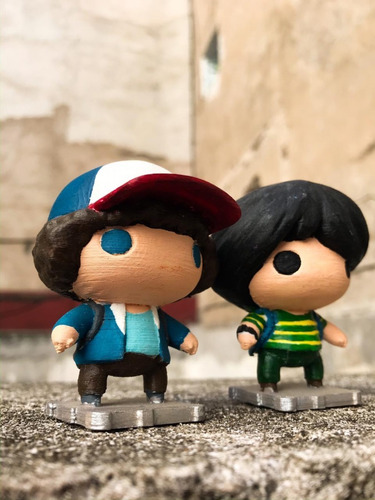 Muñecos Stranger Things - Impresión 3d - 8cm. Eleven Y Otros