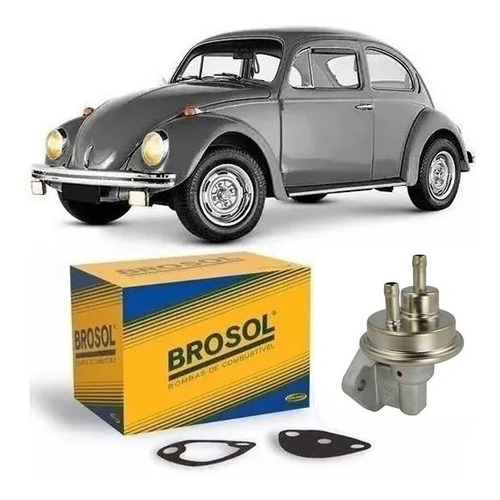 Bomba Combustivel Vw Brasilia Fusca Gol Karmann Ghia Brosol