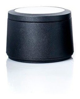 Aplique Exterior Techo Piso Aluminio Negro Ar111 Nexo