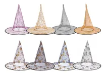 Comprar 12 Gorros Bruja Hechicera Transparente