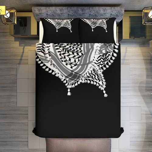 3 Capas De Edredom, Lenço De Pescoço Keffiyeh 192