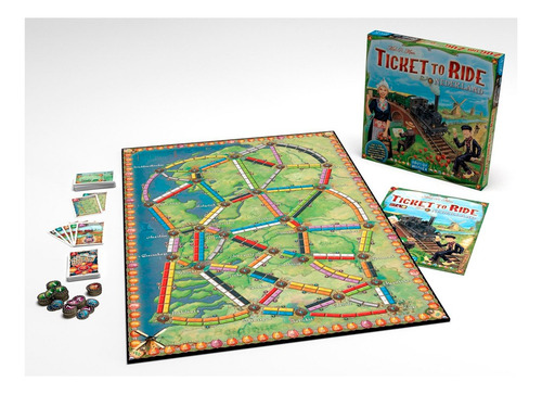 Juego Ticket To Ride Nederland Español - Days Of Wonder