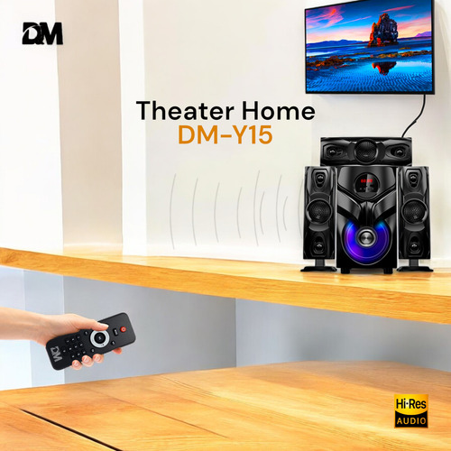 D&m Y15 Bocina Bluetooth Song Estereo 3.1 + X Bass Y Control Negro