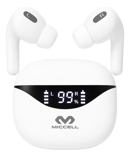 Auricular Miccell Anc 38db Display Led Bluetooth 5.2