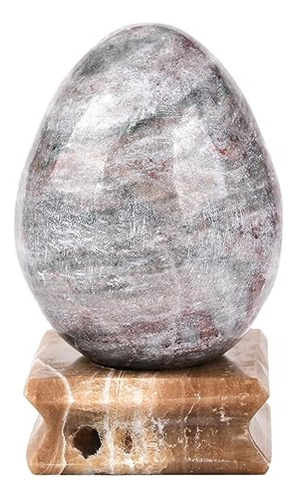 Huevo De Jaspe Amoystone Mineral Curativo Cristal Piedra Pre