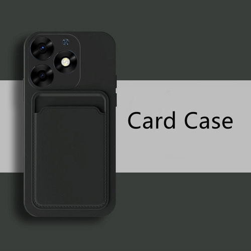 Funda Para Tecno Spark 20 Pro Lujo Tarjeta Paquete