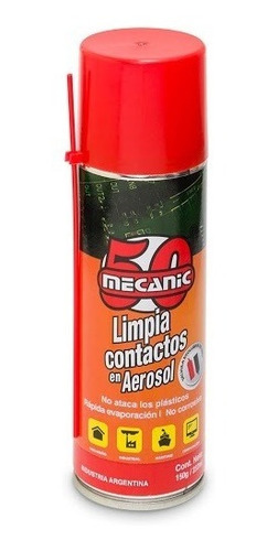 Limpia Contactos Aerosol 237ml Mecanic50 Caseros