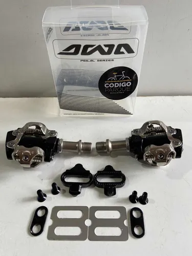 Pedales Automáticos Mtb Awa Con Traba Ruleman C-912