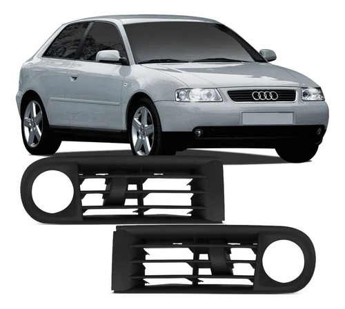 Grade Moldura Milha Audi A3 01 02 03 2004 2005 2006 Par