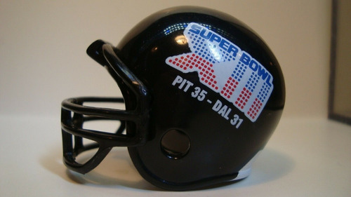 Casco Pocket Riddell Nfl Super Bowl # 13 Pittsburgh Steelers