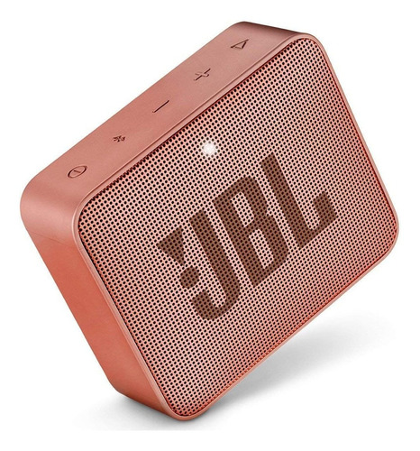 Caixa De Som Jbl Go 2 Bluetooth 3 Watts Prova Água Salmão(cinnamon) Original Lacrada