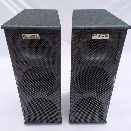 Imagem 1 de 5 de Par De Caixas Asl Gabinetes Vertical 2x6
