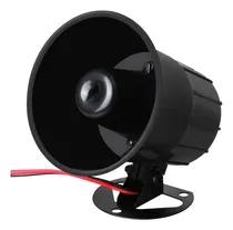 Comprar Sirena Doble Tono 6v 12v 15w Para Alarmas