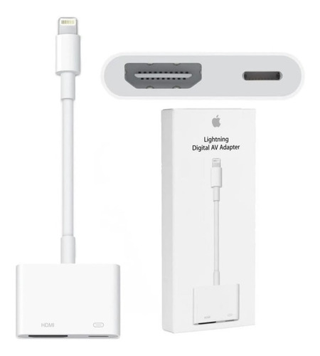 Imagen 5 de 5 de Adaptador Lightning A Hdmi Hd, iPhone, iPad, iPod