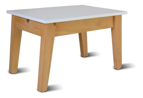 Imagen 2 de 9 de Mesa Ratona Nordico Escandinava 40x70 Stockhoy Comedor