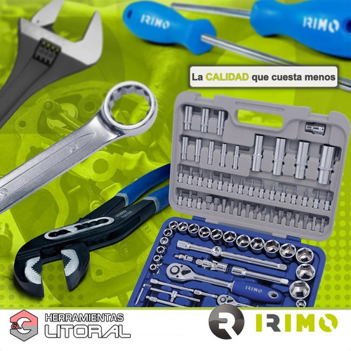 Carro De 3 Cajas Con Ruedas Y 98 Herramientas Irimo De Bahco