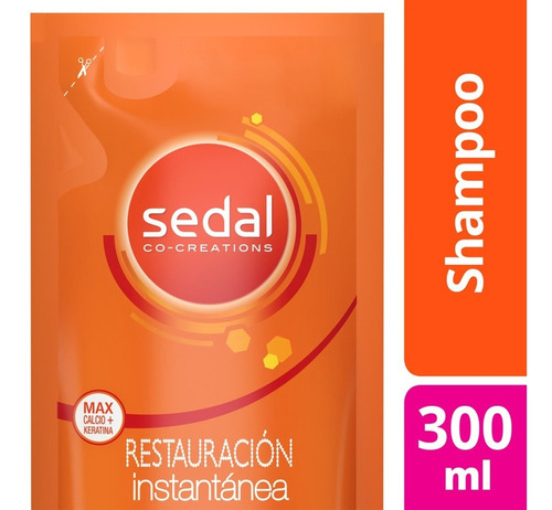 Shampoo Sedal Restauración Instantanea Sachet 300 Ml