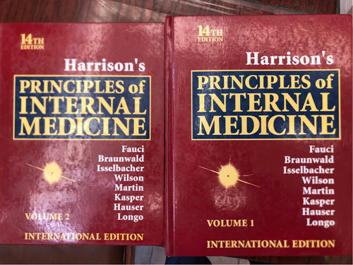 Principales Of Internal Medicine Harrisons, 14 Ed. En Mza