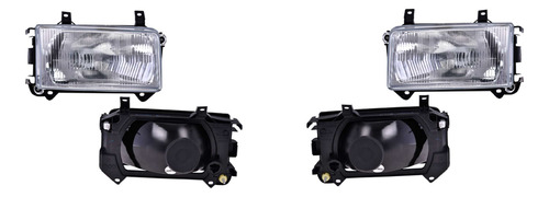 (par) Faros Manual C/base P/halogeno Vw Eurovan 2004 Depo