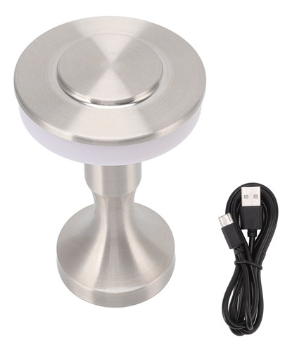Lámpara De Mesa Led Portátil Sensor Táctil 3 Temperaturas De