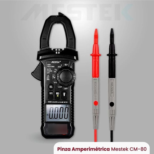 Pinza Amperimetrica Mestek Cm-80