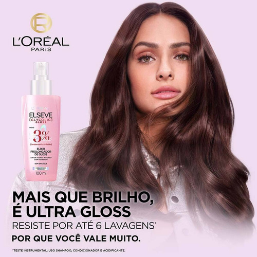 Shampoo L'oreal Paris Elseve Glycolic Gloss 400ml