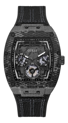 Reloj Para Caballero Marca Guess Phoenix Negro Envío Gratis