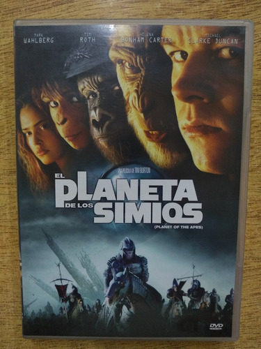 Pelicula Dvd El Planeta De Los Simios Tim Burton Original 