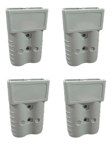 Imagen 1 de 6 de Kit 4 Conectores Ficha Batería Apilador Zorra 175a Andersond