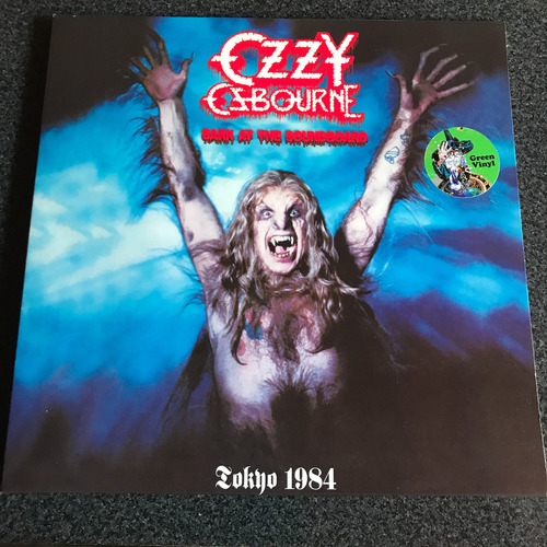 Ozzy Osbourne Vinilo Gatefold Verde + Cd Tokyo 1984 Exc Edición Limitada