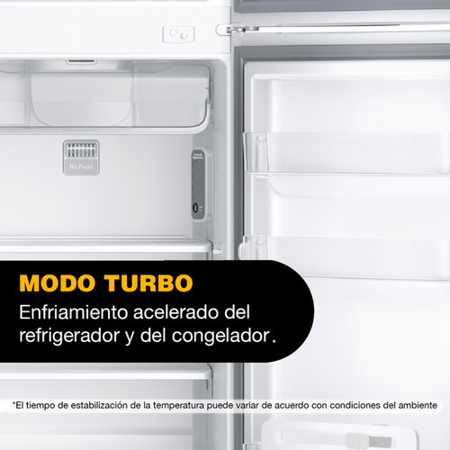 Heladera Whirlpool No Frost 340 Litros Evox Inoxidable Premi