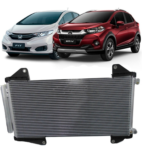 Condensador Honda Fit 2014 A 2018 Wr-v 2018 E 2019