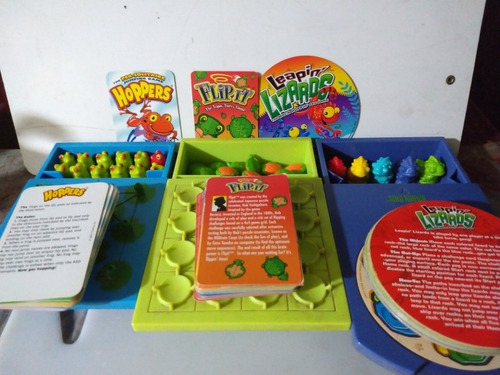 Leapin Lizards Hoppers Flipit Juegos Cartas Mentales (Usado)