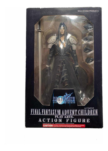 Figura Sephiroth Ffvii Advent Children Playarts Abierto (Usado)
