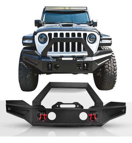 Parachoque Delantero Para Jeep Wrangler Jl Jlu Unlimited Jk