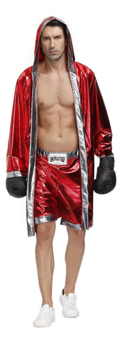 Traje De Boxeador Vermelho Para Homens E Mulheres Bo Uniform