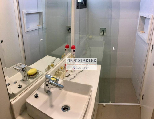 Imagem 12 de 25 de Apartamento Reformado Andar Alto Com 2 Dormitórios À Venda, 56 M² Por R$ 900.000 - Jardim Paulista - Prop Starter Adm Imóveis - Ap0878