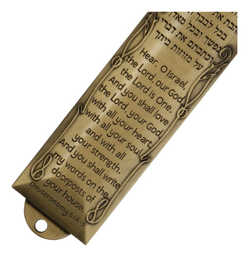 3 Placa De Bendición Para Puerta, Decoración Religiosa Oro
