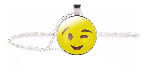 Collar Emoji - Emoticones - Dije Con Cadena - Varios Modelos