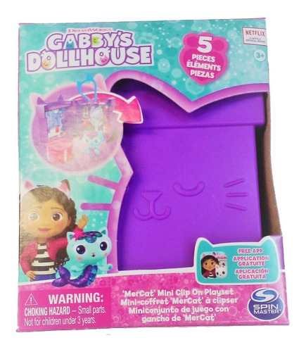 Gabby Dollhouse - Mercat Miniset De Juego Con Clip