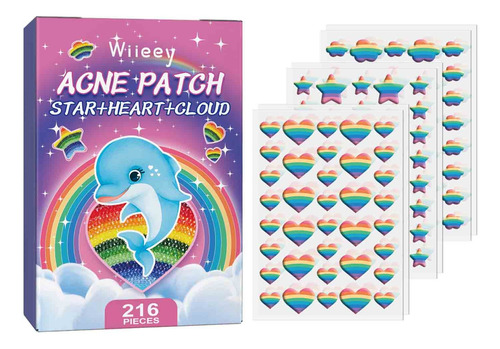 Parche Invisible X Pimple Patch De 216 Unidades Con Star-sha