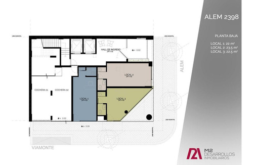 Imagen 14 de 30 de Venta Cochera, En Planta Baja Cubierta, Alem 2300 - República De La Sexta