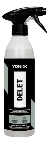 Delet Vonixx: Limpador De Pneus E Borrachas