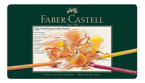 Lápis De Cor Polychromos 120 Cores Faber-castell