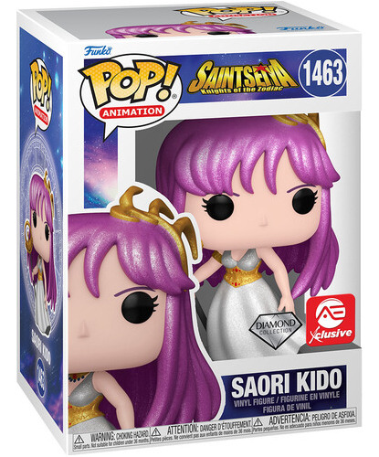 Funko Pop! Pop Animation! Saint Seiya! Saori Kido (glitter)