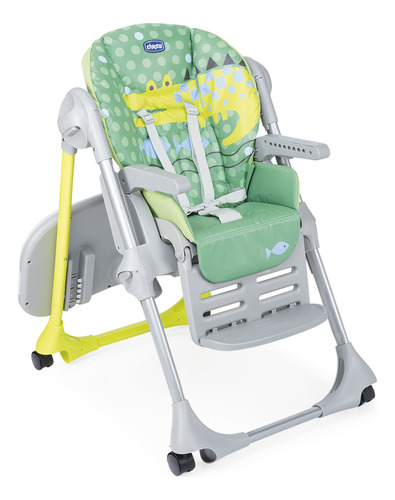 Silla De Comer Alta Polly Easy De Chicco Cocodrile